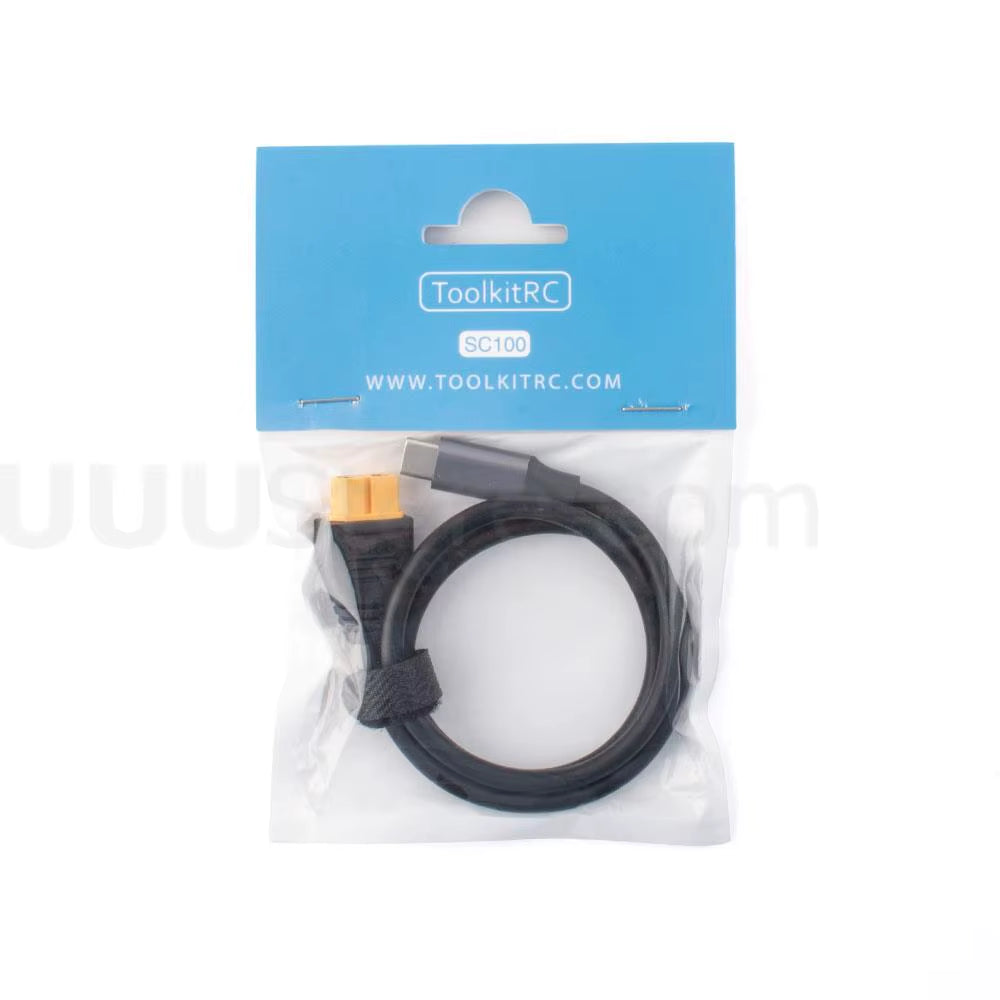 Toolkitrc SC100 Type-C to XT60 Charging Cable for Toolkitrc M7 M6 M6D M8S Charger