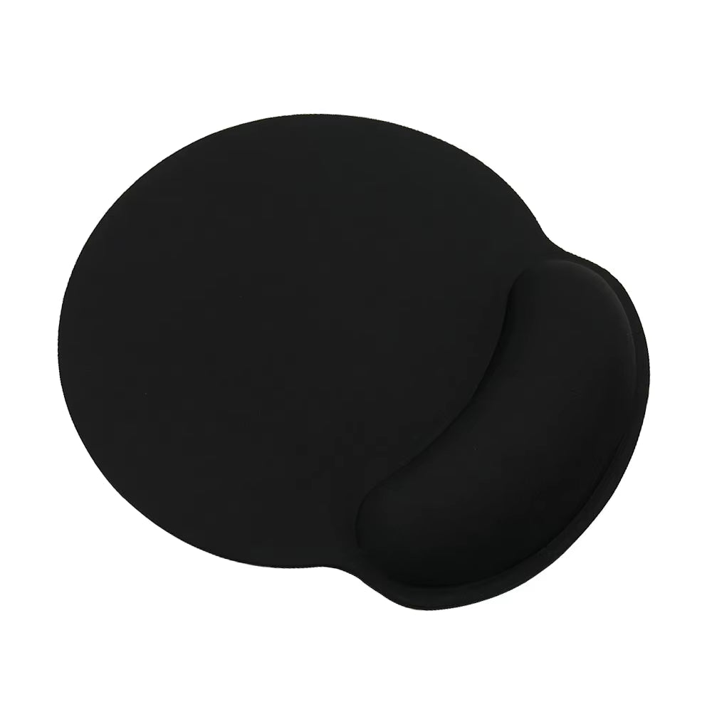 New Wrist Rest Mouse Pad Memory Foam Superfine Fibre Wrist Rest Pad Ergonomic Mousepad for Typist Office Gaming PC Laptop