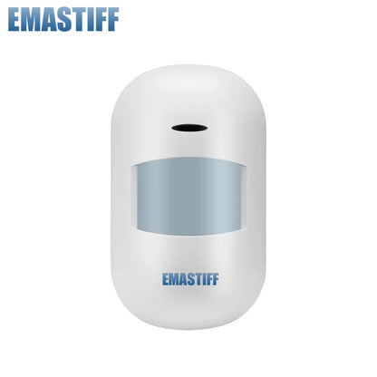NEW 433Mhz Door Gap Sensor PIR Motion Detector Wireless LCD GSM SIM Card House Security Alarm System Smoke Security Alarm