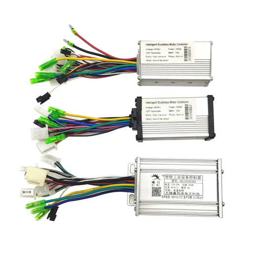 250W DC 12V 24V 36V 48V Brushless Motor Speed Montroller, Motor Driver