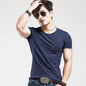 2025  Brand New Men T Shirt 10 Colors Fitness Mens T-Shirts V Neck Man T-Shirt for Male Clothing Tshirts S-5XL Tops Tees