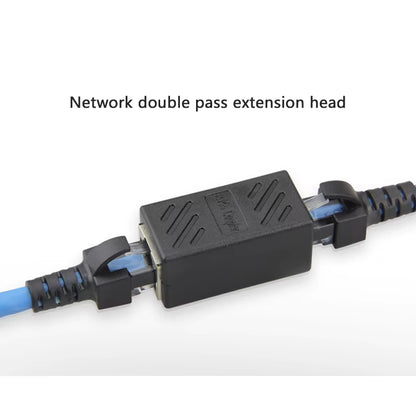 1 to 2 Ways Network LAN Cable Ethernet Female Cat6 RJ45 Splitter Connector Adapter UTP Cat7 5E Conector Switch Adapters Coupler