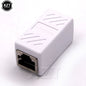 RJ45 Connector Female to Female Ethernet CAT6 Coupler Cat7 Cat5E Network Cable LAN RJ45 UTP Inline Conector Extender Adapter