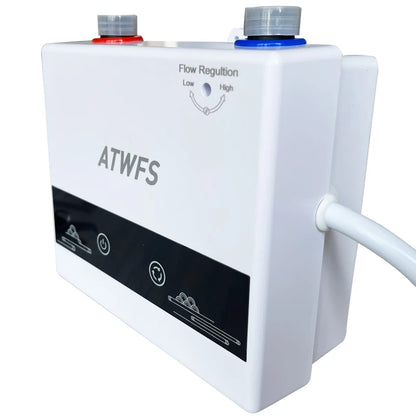 Instant Water Heater 220V 4000W Portable Electric Heaters for Bathroom Hot Water Shower and Home Kitchen Heating