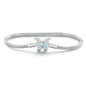 925 Sterling Silver Bracelet – Barrel Snap Clasp, Cubic Zirconia, Bangle Bracelet, Chain Bracelet, Charm, Sizes 17–21