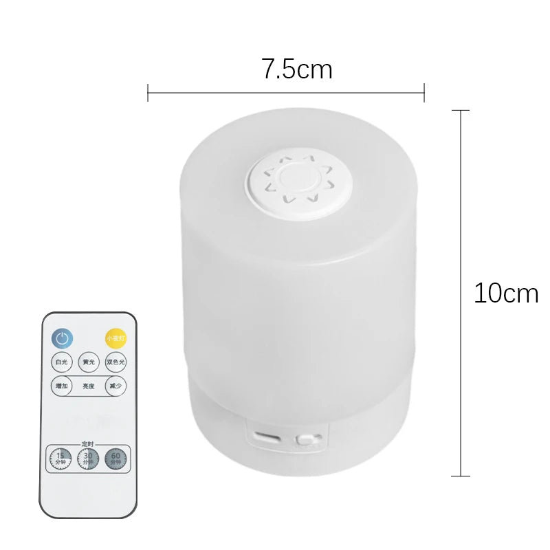 Led Night Lights Bedside Dimmable Charging Desktop Night Lamps Bedroom Bedside Lighting Decoration Touch Reading Led Table Lamps