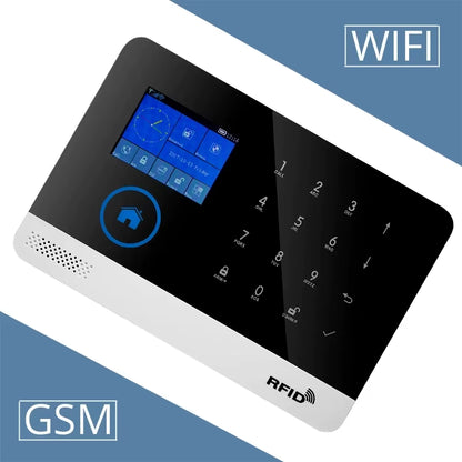 Complete Security Accessories for the Home Family Security GSM WIFI PSTN Alarm System NEW Wireless Siren Fire Smoke Gas Sensor