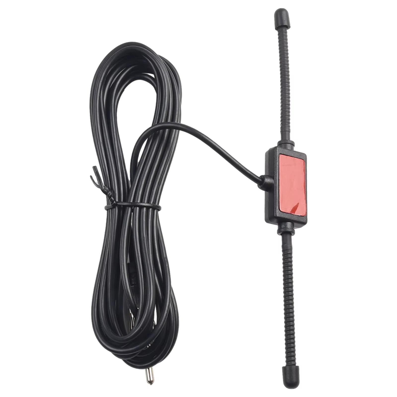 Car Radio Antenna AM/FM Radio Sheep Antenna T-Shaped Small-Sized Hidden Glass Car Stereo AM FM Dipole Antenna Instrument Part