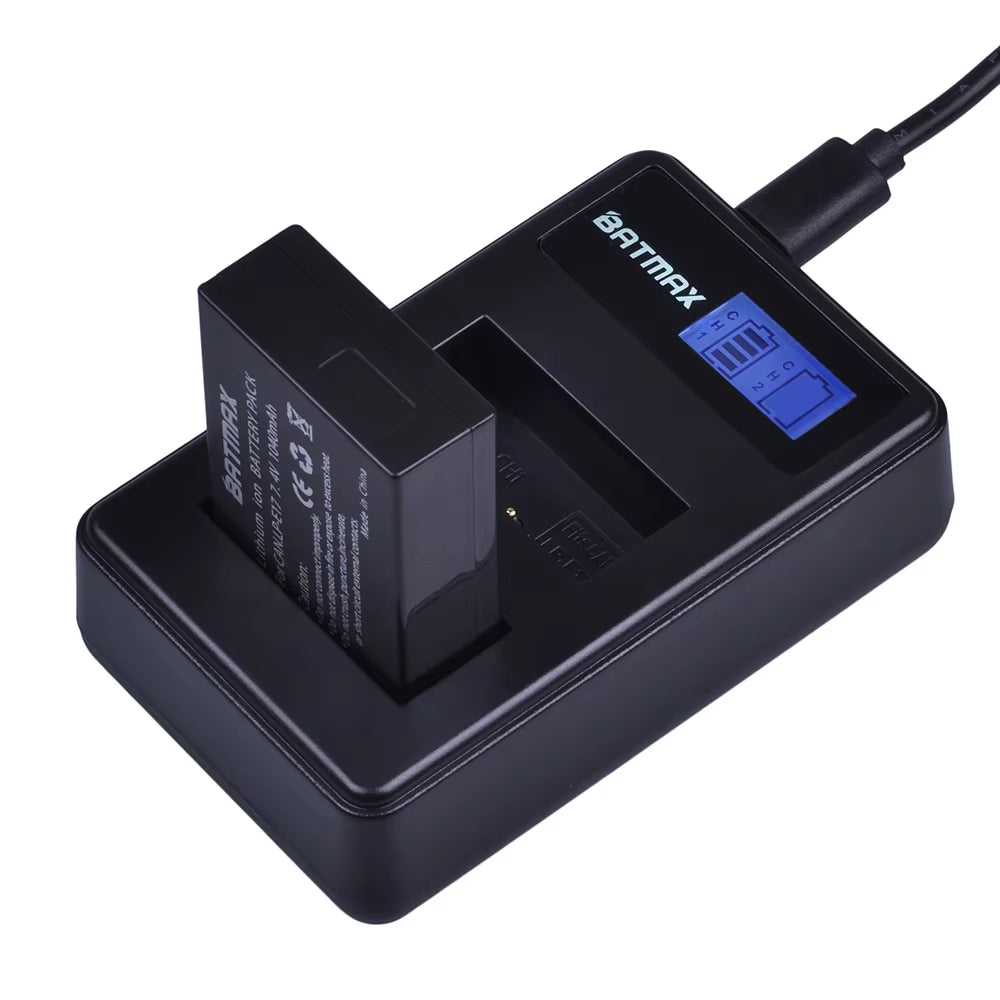 4Pcs LPE17 LP E17 LP-E17 Battery + LCD USB Dual Charger for Canon EOS 200D M3 M6 750D 760D T6I T6S 800D 8000D Kiss X8I Cameras